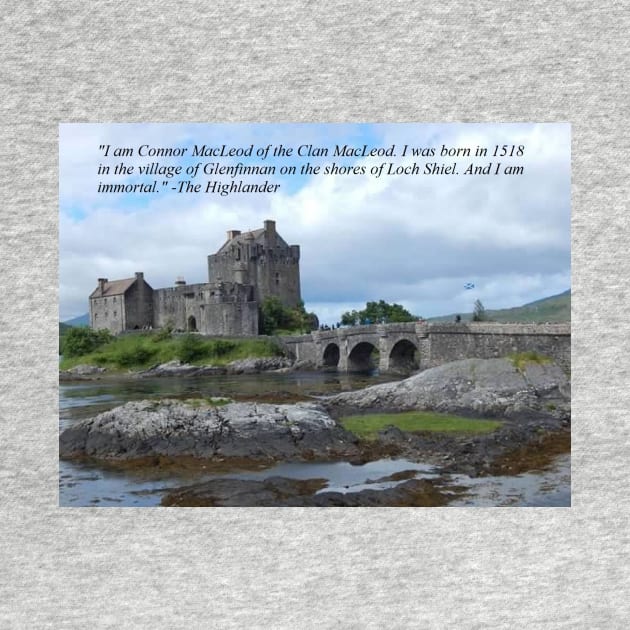 Connor MacLeod Castle by Quotechella Merch